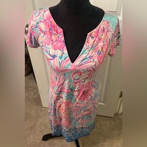 Lilly Pulitzer UPF 50+ Sophiletta Dress in Multi Isla De Coco
